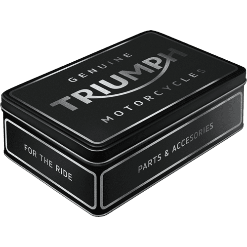 新品同様/希少/10/CD/BOX Triumph トライアンフ リックエメット Triumph Original Flat Tin Box | Gifts & Merchandise